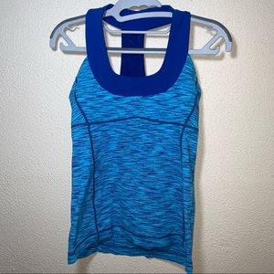 lululemon athletica Vibrant Blue Tank Top